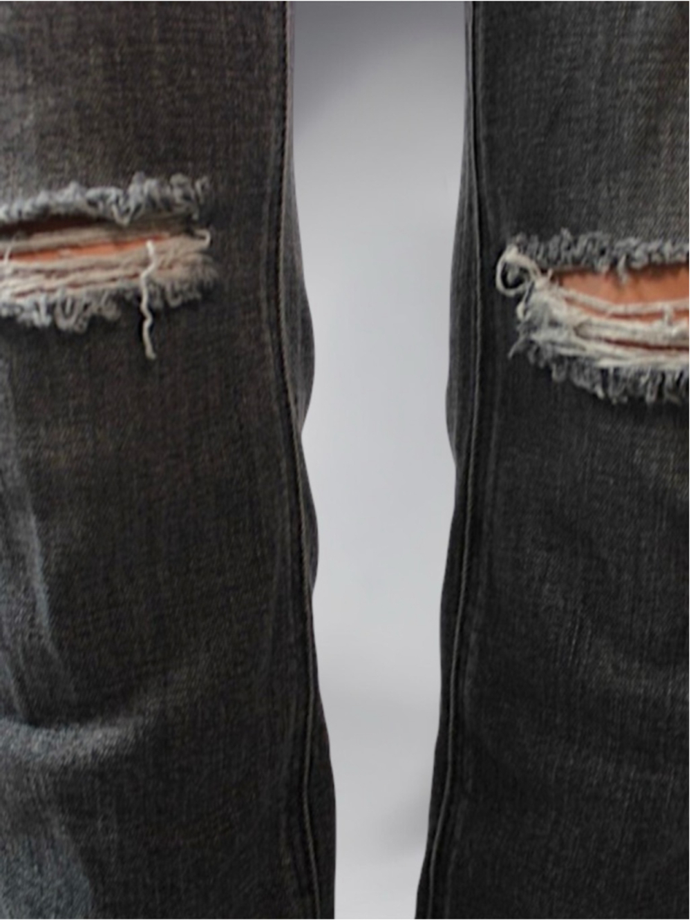 Zara Full Length High Rise Split Skinny Jeans - Picture 6 of 7